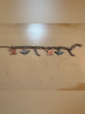 Disney Silver-Tone Charm Bracelet | Pirates of the Caribbean